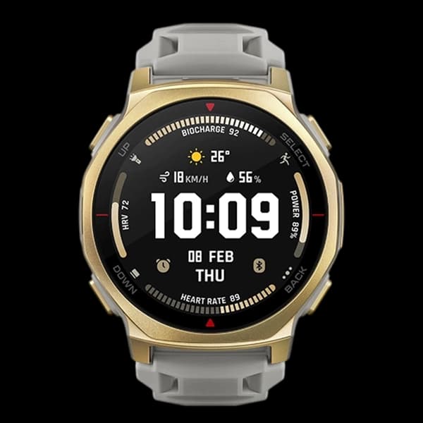 ساعت هوشمند 48 میلی متری آمازفیت مدل T-Rex 3 Pro — تصویر ۴