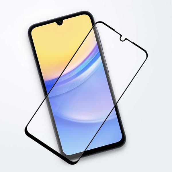 Full Glass Screen Protector For Samsung Galaxy A15 — تصویر ۲