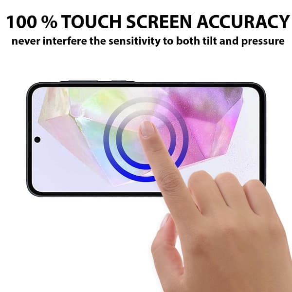 Full Glass Screen Protector For Samsung Galaxy A55 — تصویر ۲