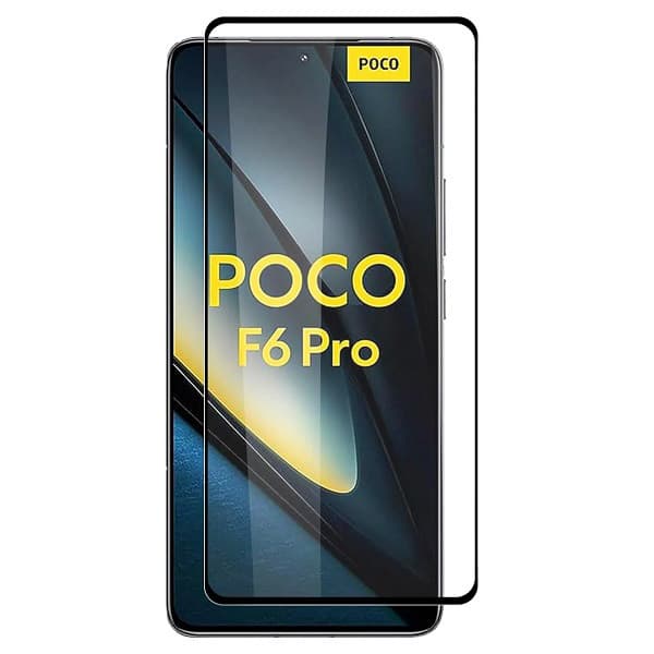 گلس فول گوشی شیائومی پوکو F6 پرو مدل Super D — تصویر ۲