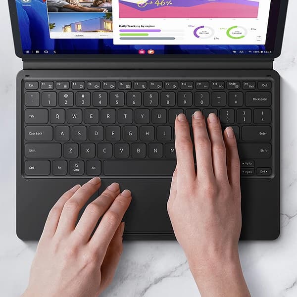 کیف کیبورد اورجینال تبلت سامسونگ Galaxy Tab S8 مدل EF-DT870 — تصویر ۴