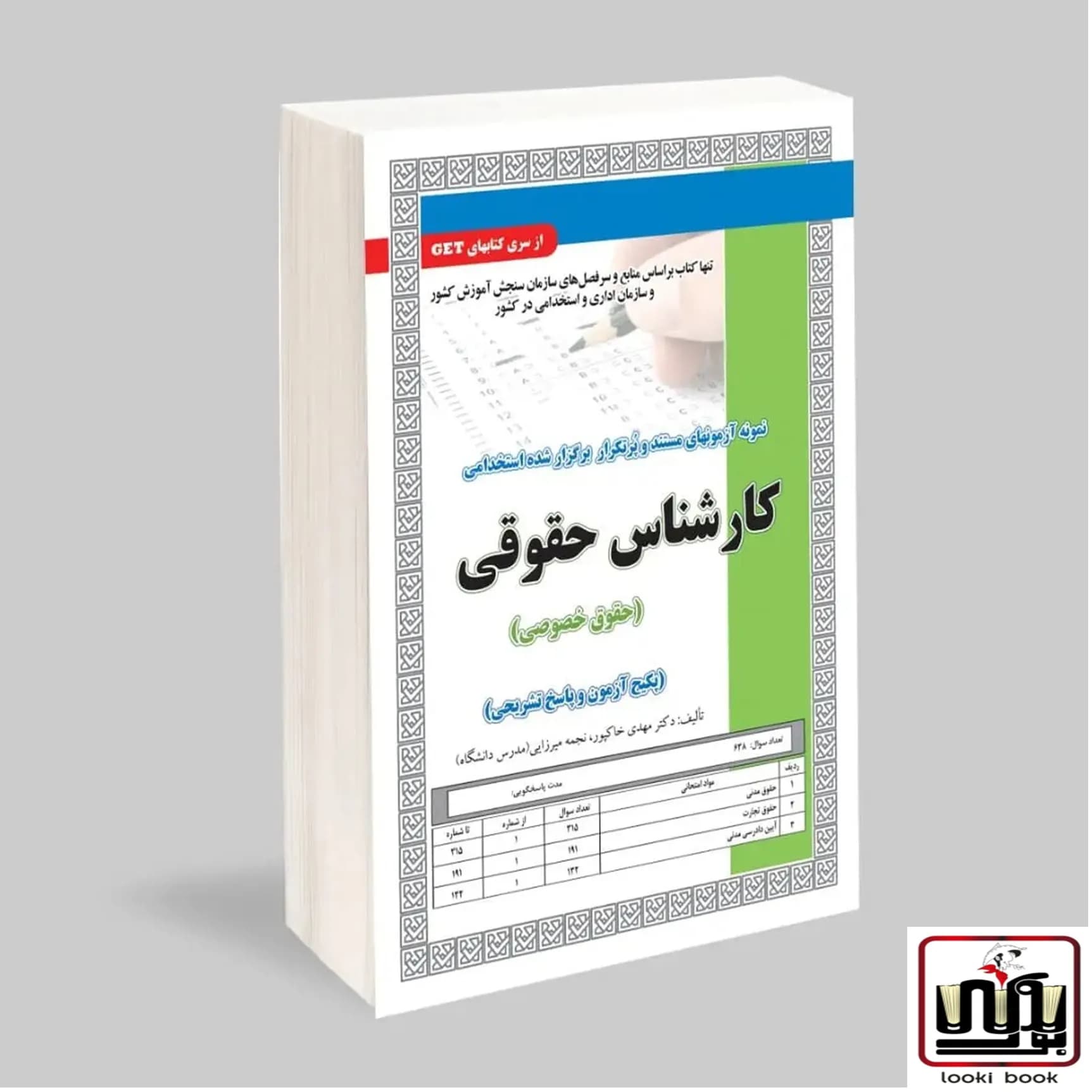 استخدامی کارشناس حقوق خصوصی،آزمون سامان سنجش — تصویر ۲
