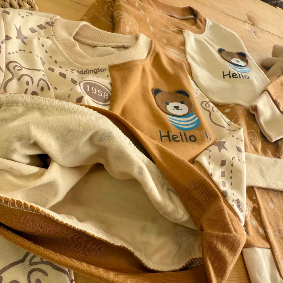 بلوز شلوار کله خرس برجسته Hello کد 5766 — تصویر ۵