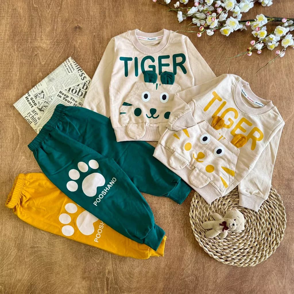 بلوز شلوار تایگر Tiger سایز ۳۵ تا ۵۰ کد ۵۸۲۱ — تصویر ۴