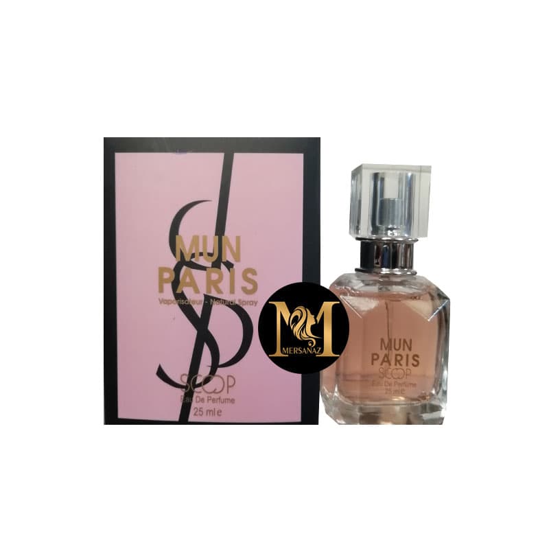 عطر جیبی زنانه اسکوپ مدل ایوسن لورن مون پاریس حجم 25 میلی لیتر
