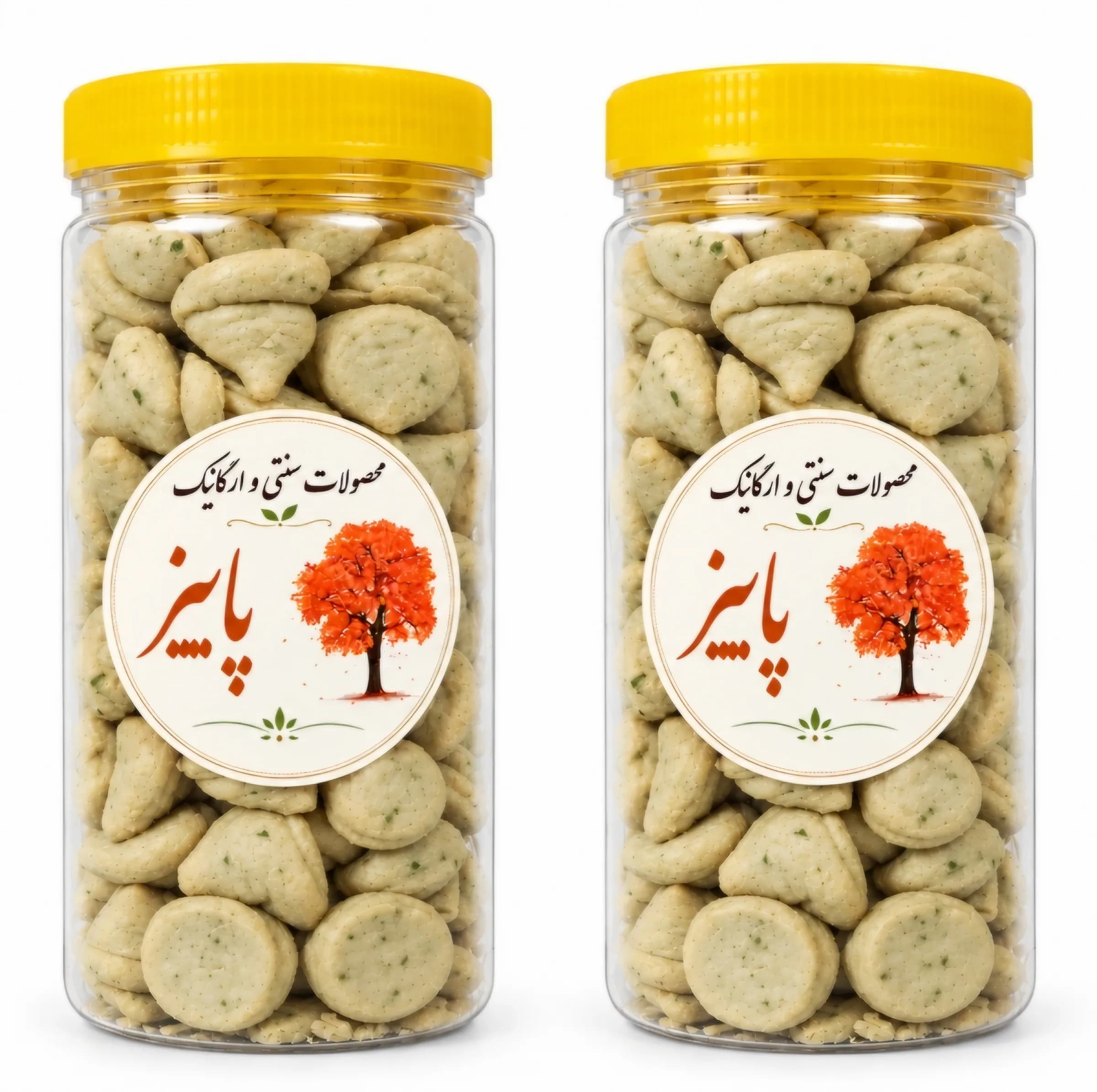 کشک مخروطی سبزیجات با طعم نعنا – 500 گرم مجوعه ۲ عددی