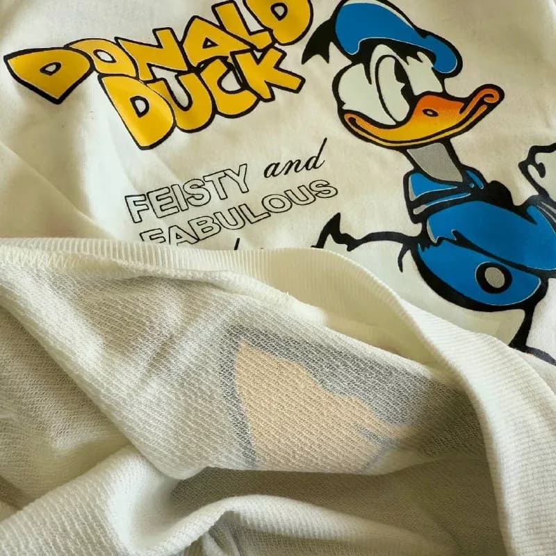 بلوز شلوار اردک donald duck سایز 45 تا 55 کد ۵۸۱۶ — تصویر ۳