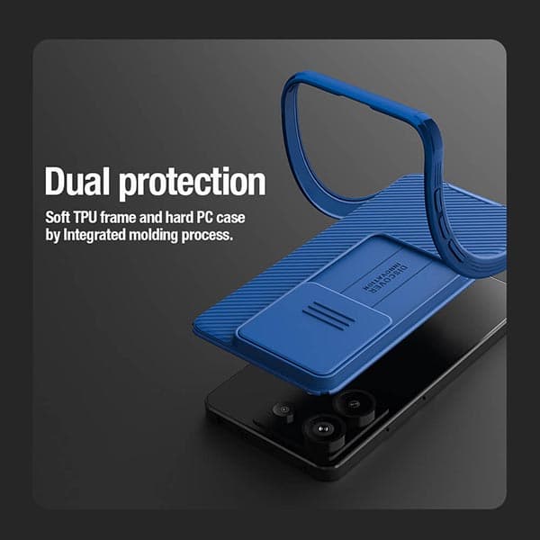 قاب محافظ دوربین شیائومی Poco X6 5G مدل نیلکین Camshield Pro — تصویر ۸