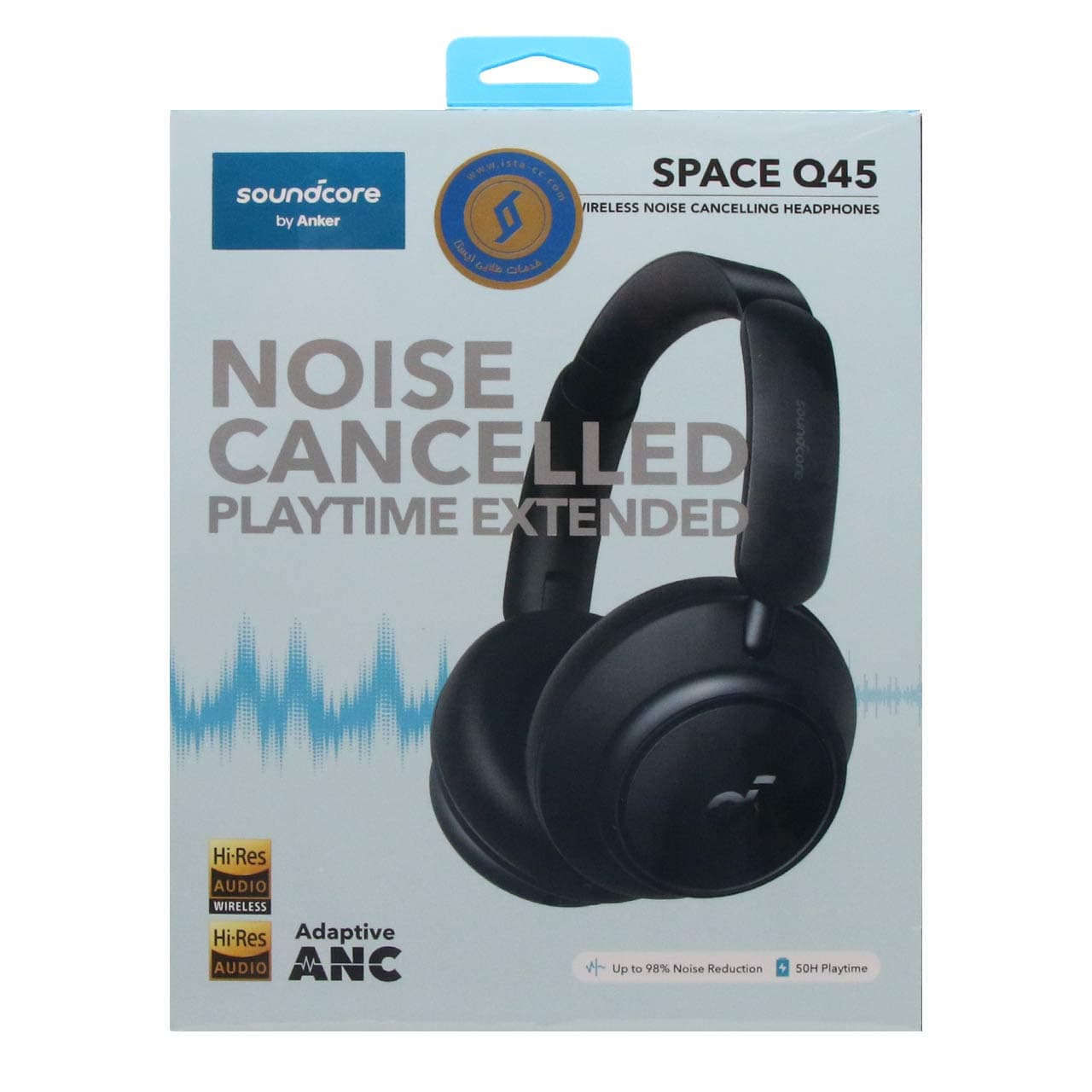 هدفون بی سیم ANKER مدل SPACE Q45 A3040 – مشکی — تصویر ۵