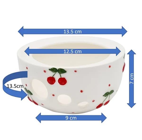سرویس چای خوری 9 پارچه 2 نفره مدل شبنم کد 2453P9xalb — تصویر ۴