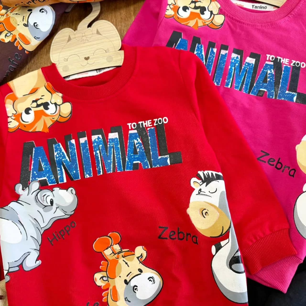 بلوز شلوار Animal (دورس) سایز ۴۰ تا ۵۵ کد ۵۵۸۱ — تصویر ۴
