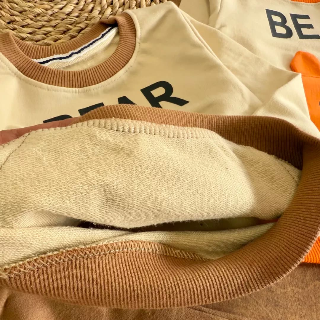 بلوز شلوار خرس جیب گوش دار Bear سایز 35،40 کد 5750 — تصویر ۶