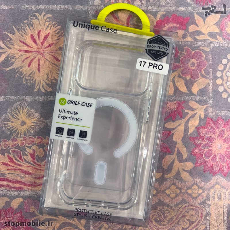 کاور شفاف آیفون iPhone 17 Pro مدل Unique Case MagSafe