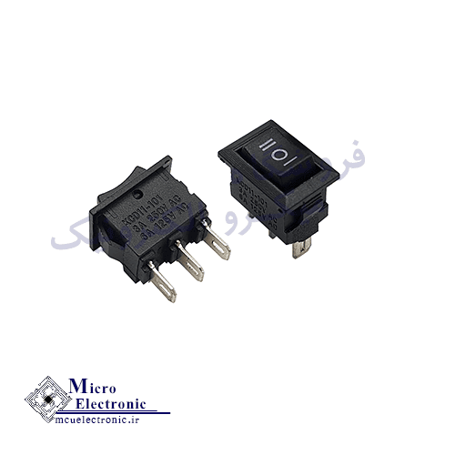 کلید راکر سه حالته کوچک KCD1 701 3PIN