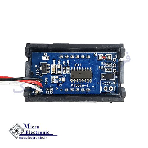 ولتمتر دیجیتالی روپنلی سه سیم RED-0.56 0-100V DC — تصویر ۳