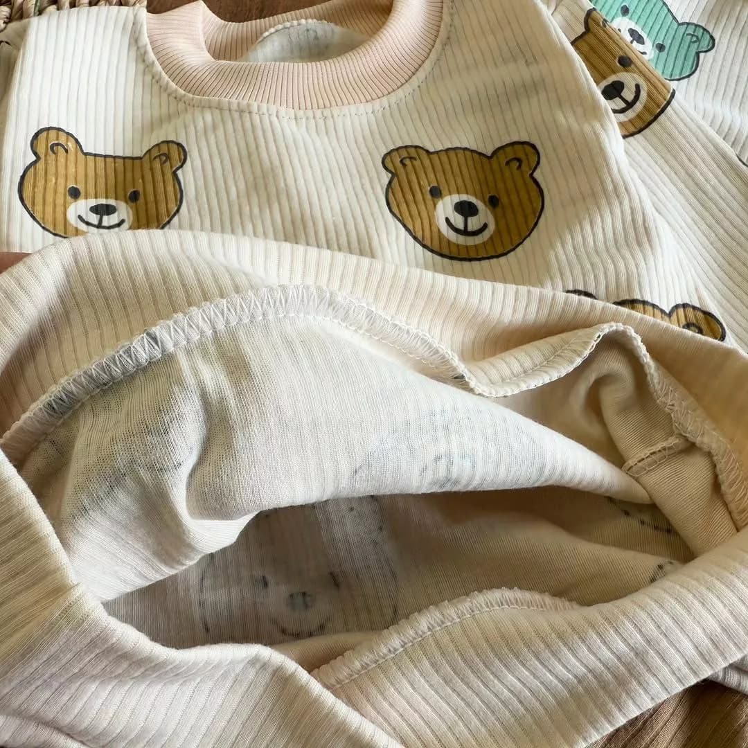 بلوز شلوار کبریتی کله خرس سایز ۳۵،۴۰ کد ۵۷۰۶ — تصویر ۵