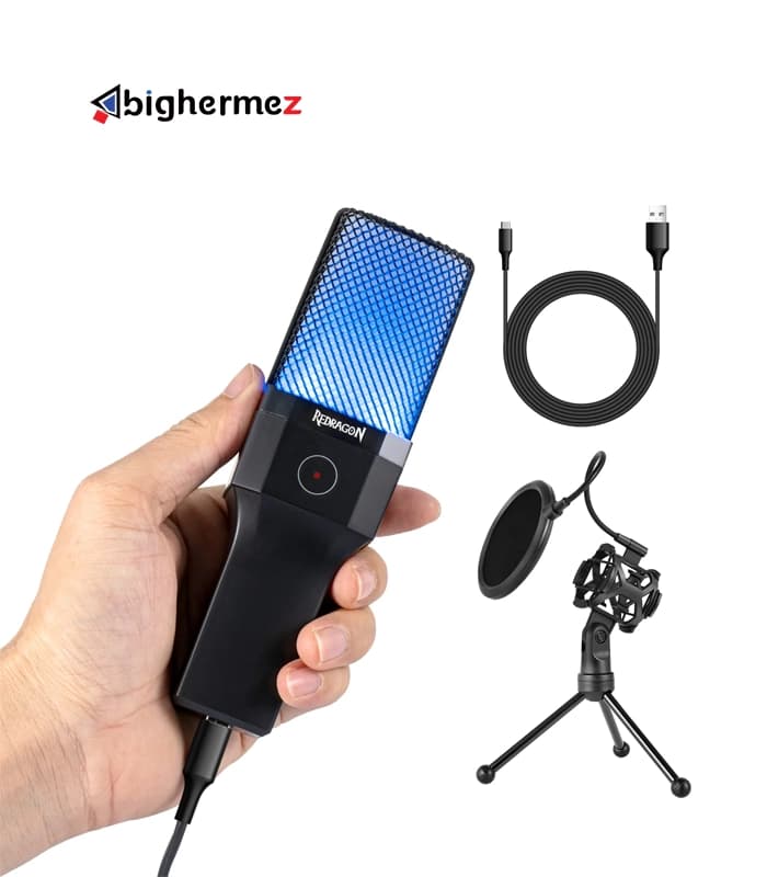 میکروفون رومیزی ردراگون مدل REDRAGON GM212 ADNE WIRED — تصویر ۲