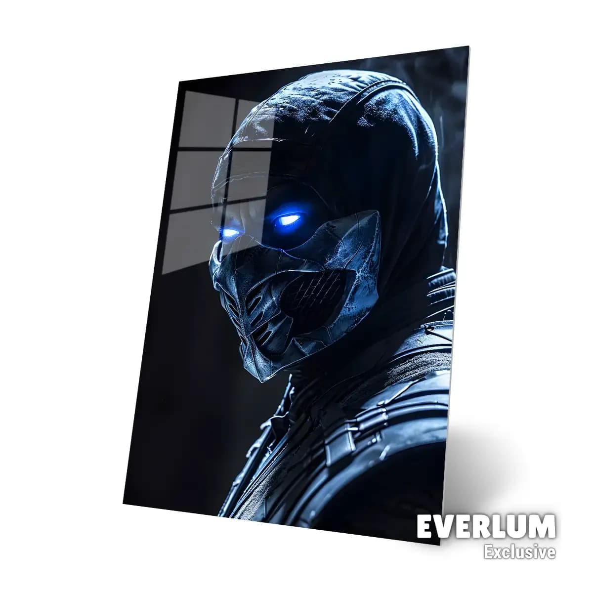 متال پوستر بازی Mortal Kombat طرح شخصیت Sub Zero کد N204 — تصویر ۴