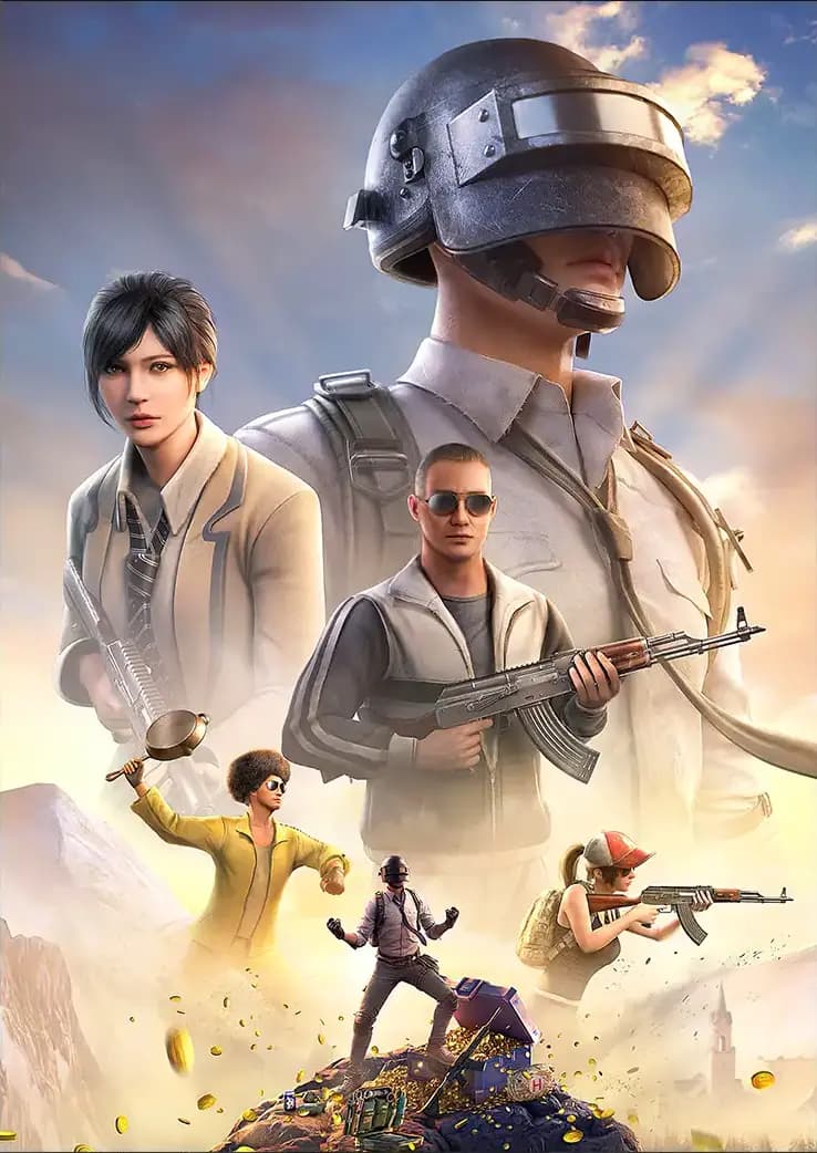 متال پوستر بازی Pubg کد N204