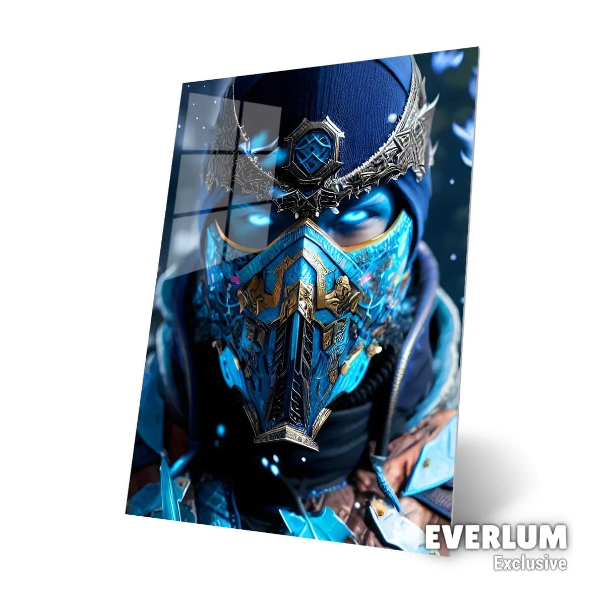 متال پوستر بازی Mortal Kombat طرح شخصیت Sub Zero کد N002 — تصویر ۴