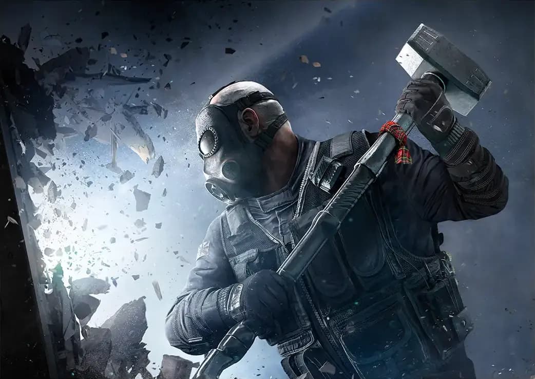 متال پوستر بازی Rainbow Six Siege کد N212