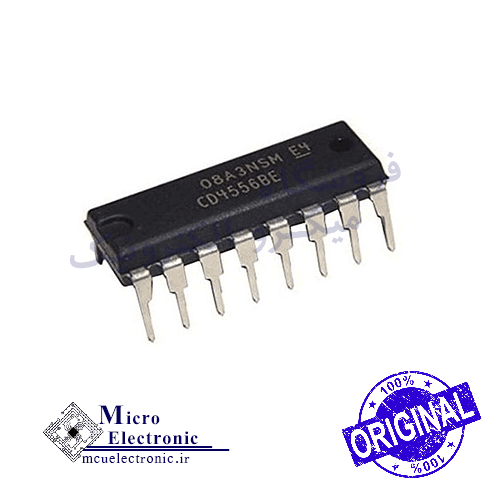 آی سی CD4556BE DIP اورجینال
