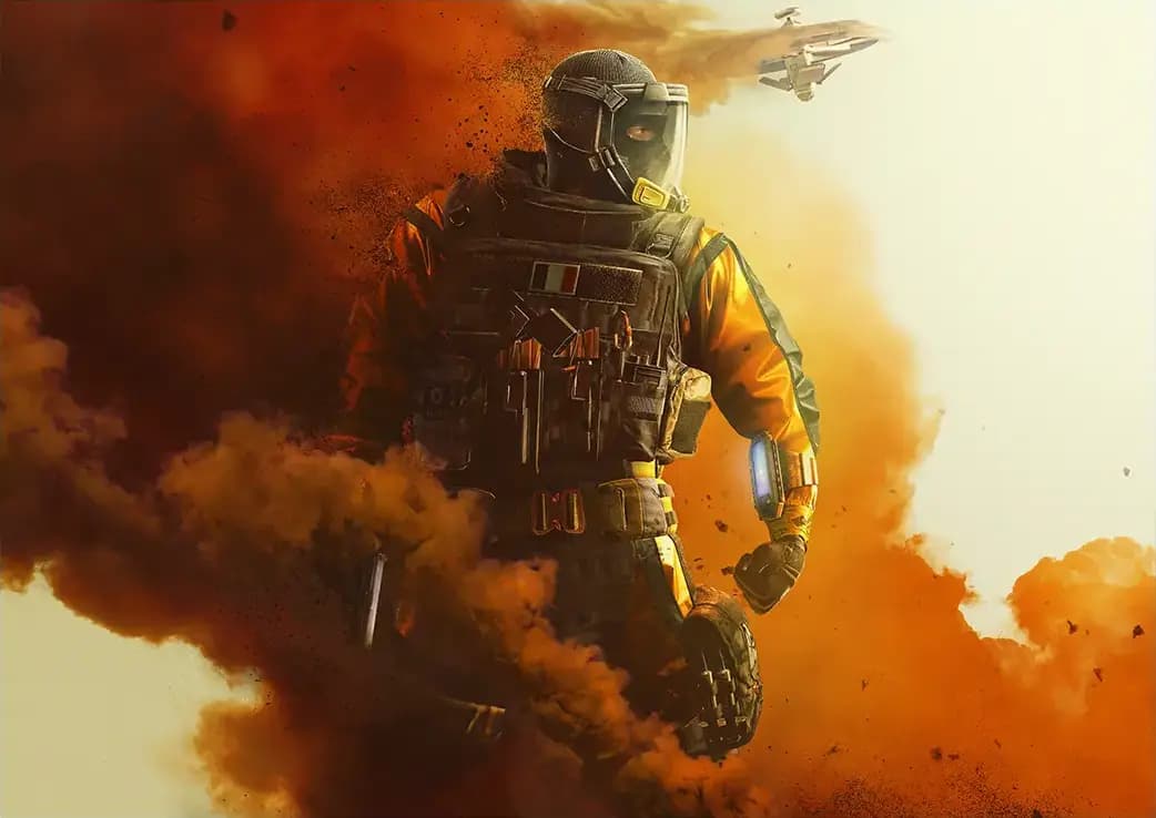 متال پوستر بازی Rainbow Six Siege کد N211