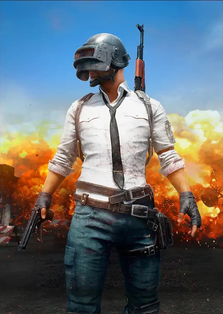 متال پوستر بازی Pubg کد N201
