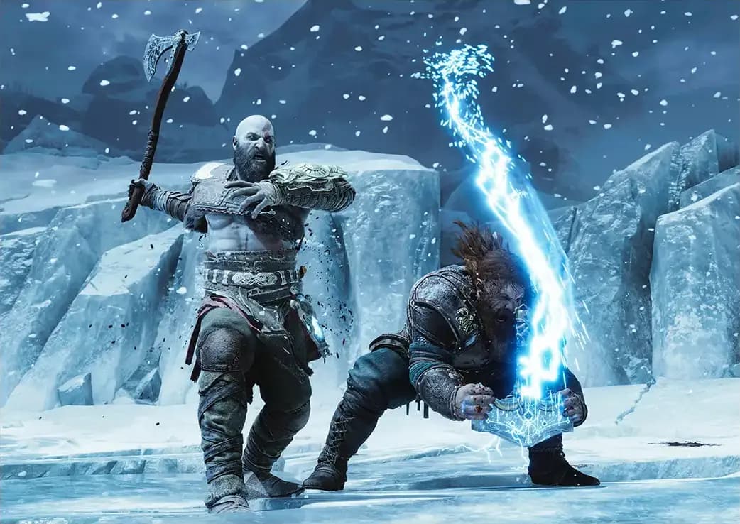 متال پوستر بازی God Of War کد N208 — تصویر ۲