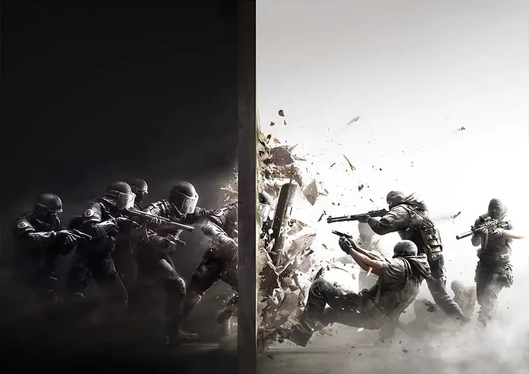 متال پوستر بازی Rainbow Six Siege کد N201