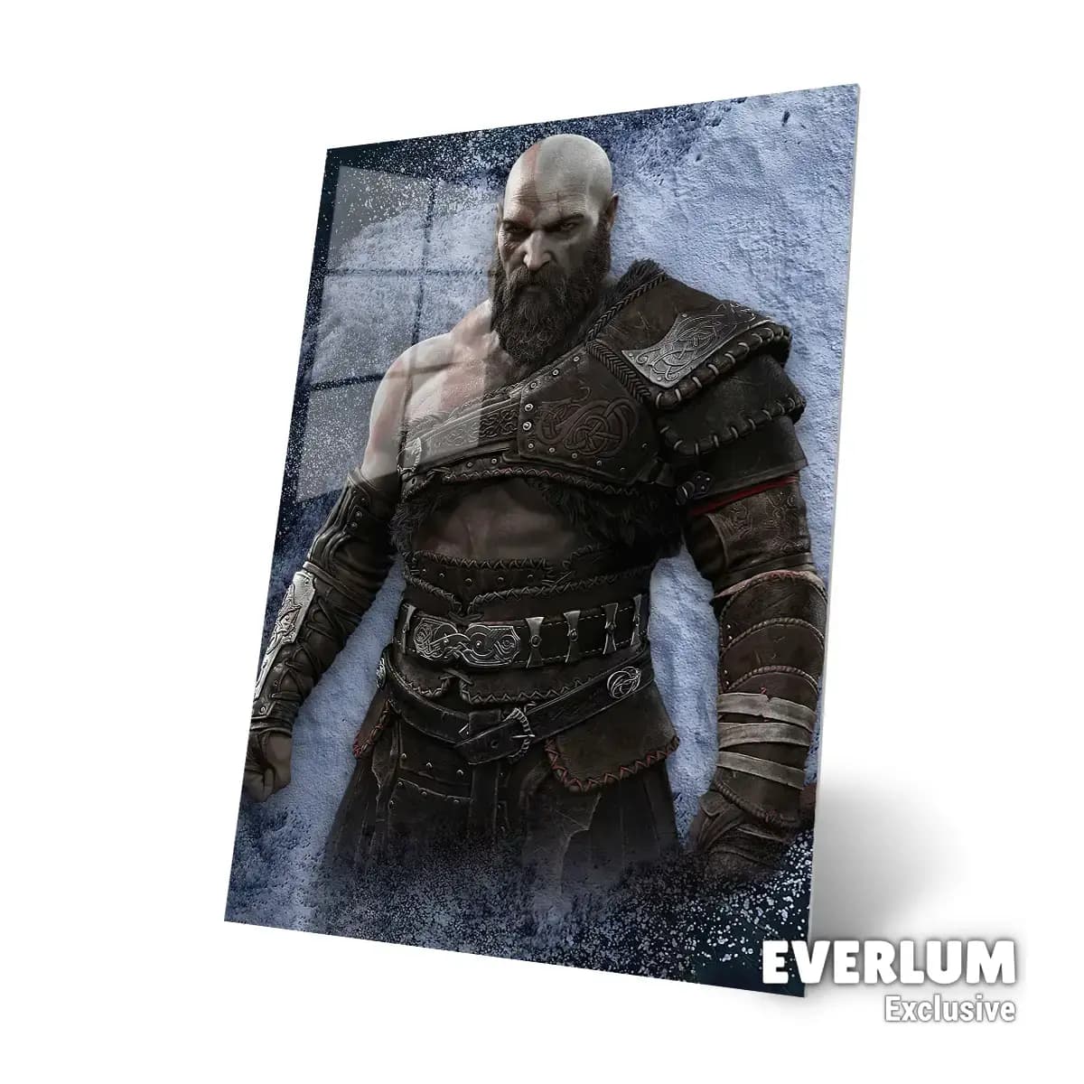 متال پوستر بازی God Of War طرح کریتوس کد N206 — تصویر ۴