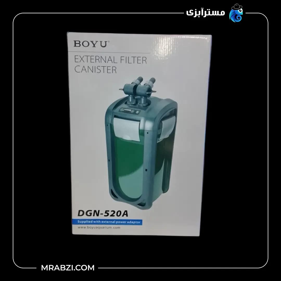 فیلتر سطلی آکواریوم بویو مدل dgn-520a — تصویر ۲