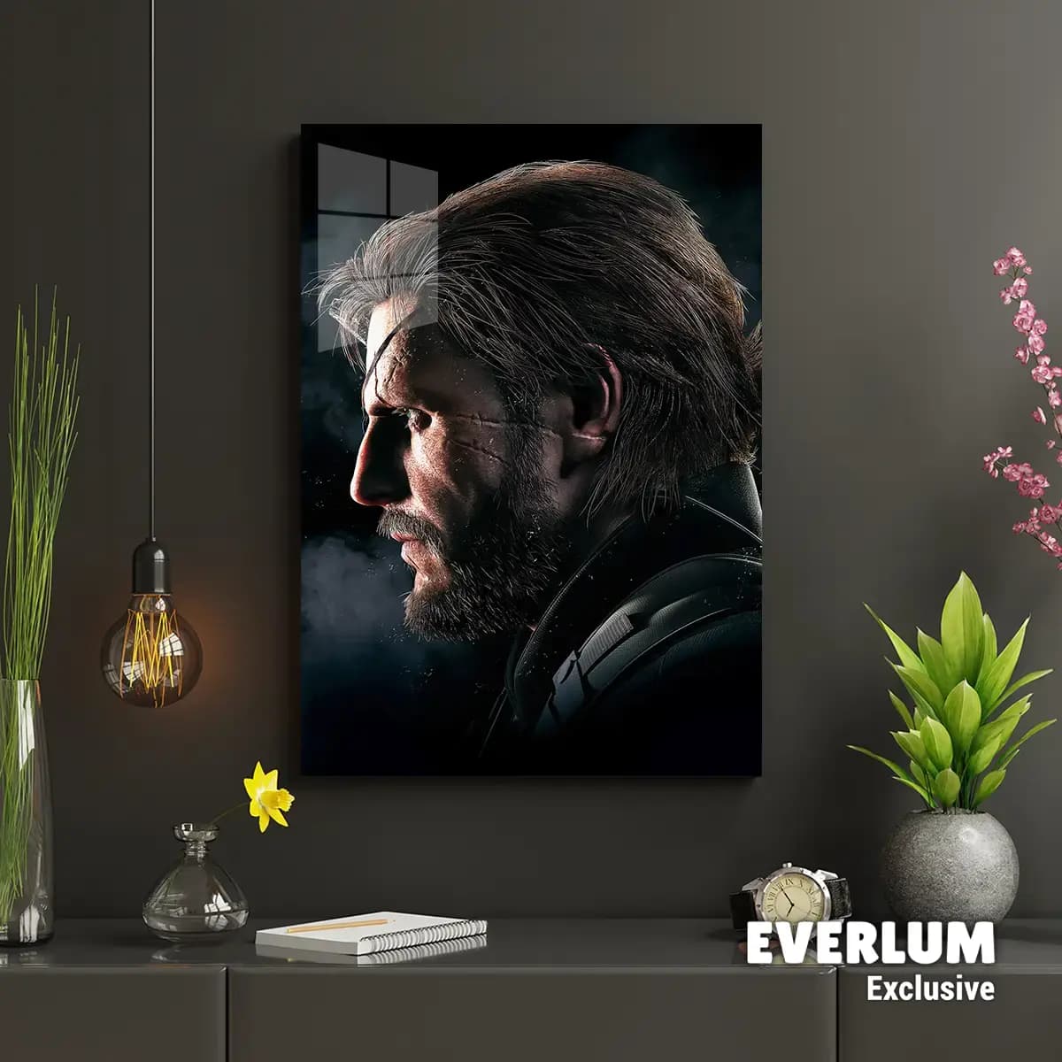 متال پوستر بازی Metal Gear Solid کد N201 — تصویر ۳