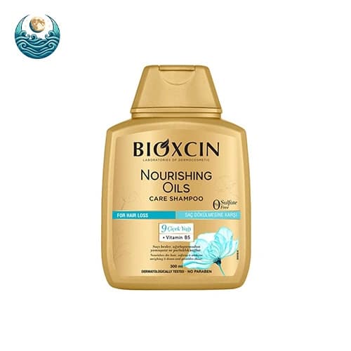 شامپو ضدریزش بدون سولفات روغن 9 گیاه بیوکسین 300 میل — تصویر ۲