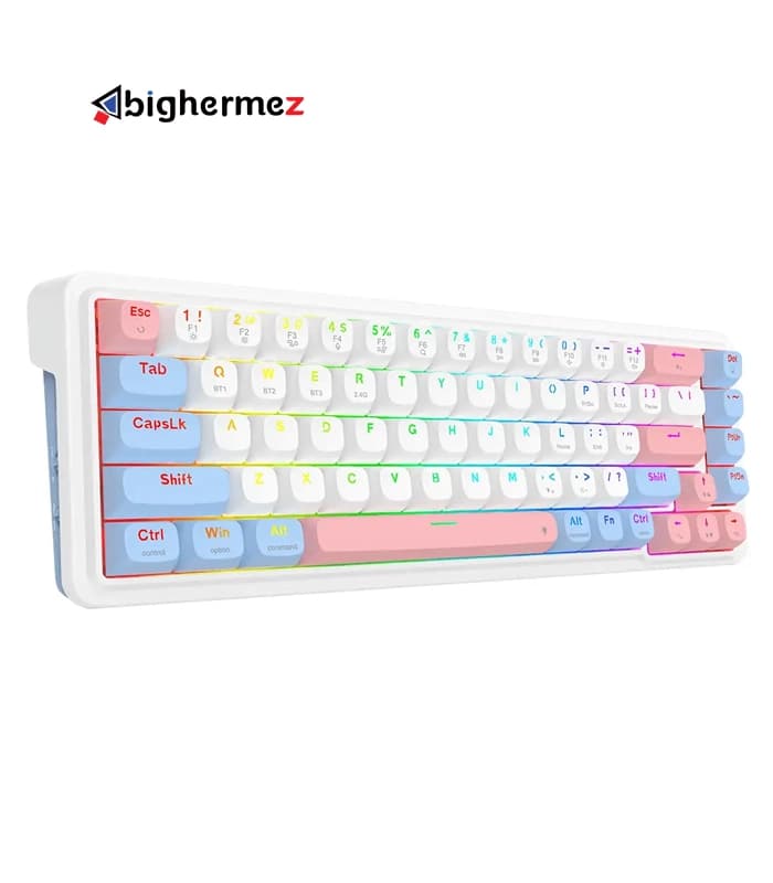 کیبورد بیسیم/باسیم مخصوص بازی ردراگون مدل NOVA K709 PRO WBP — تصویر ۲
