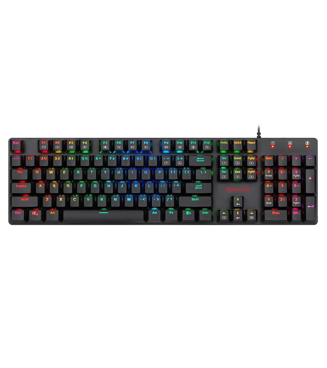 کیبورد باسیم مخصوص بازی ردراگون مدل Shrapnel K589 RGB