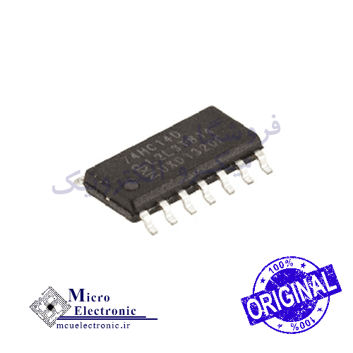 آی سی 74HC14D SMD اورجینال