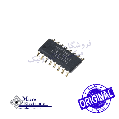 آی سی 74HC138D SMD اورجینال — تصویر ۲