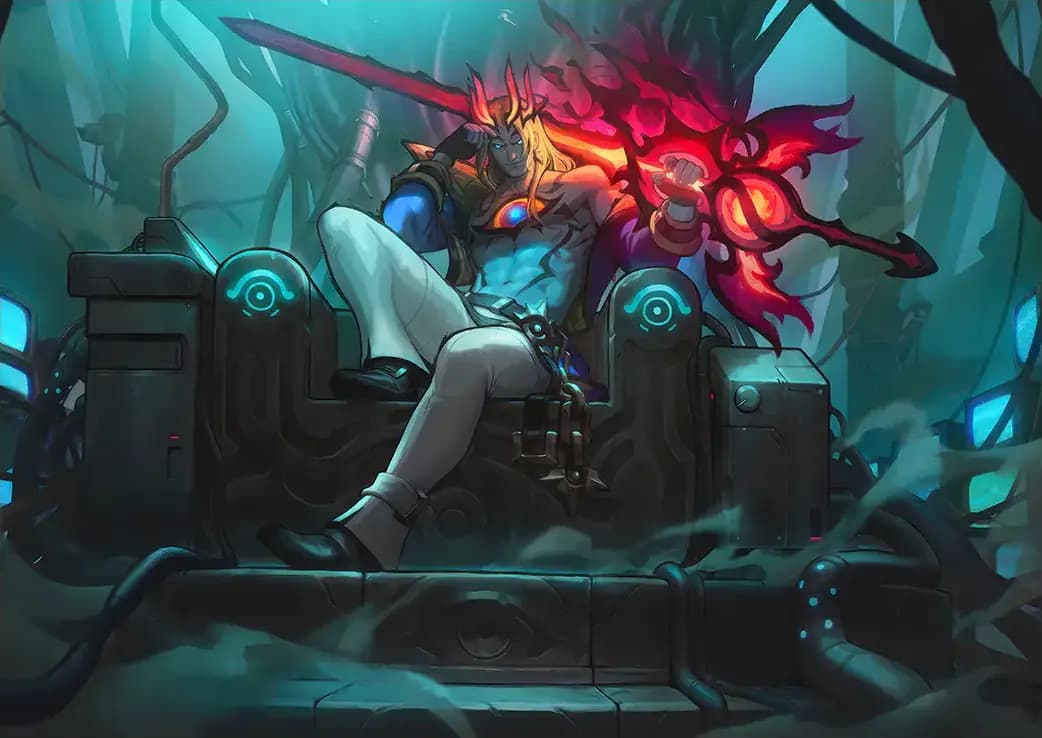 متال پوستر بازی League Of Legends کد N202