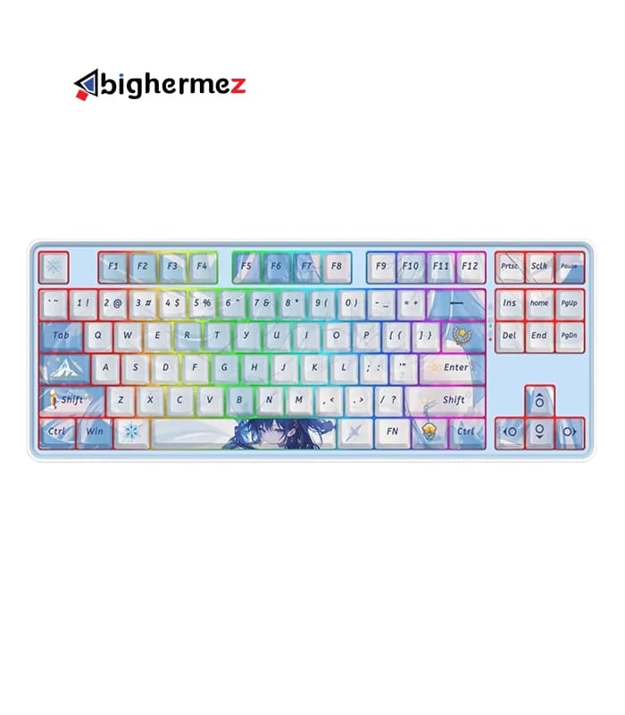 کیبورد بیسیم/باسیم مخصوص بازی ردراگون مدل K707 AK STAR BLADE PRO