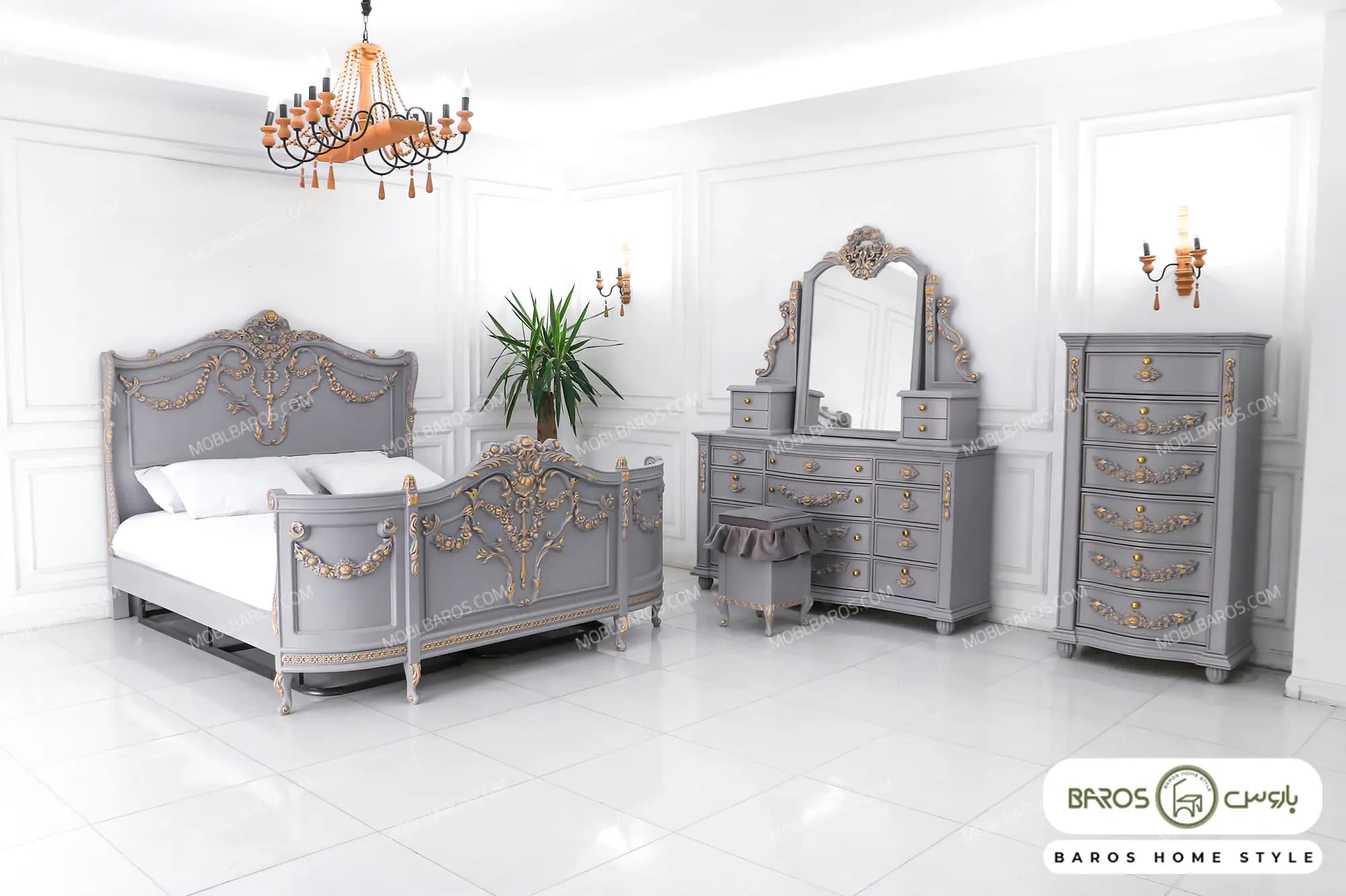 سرویس خواب عروس ژینوس کد ۵