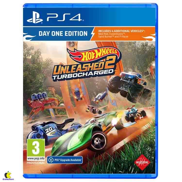 بازی Hot Wheels Unleashed 2 Turbocharged نسخه Day one Edition برای پلی استیشن 4