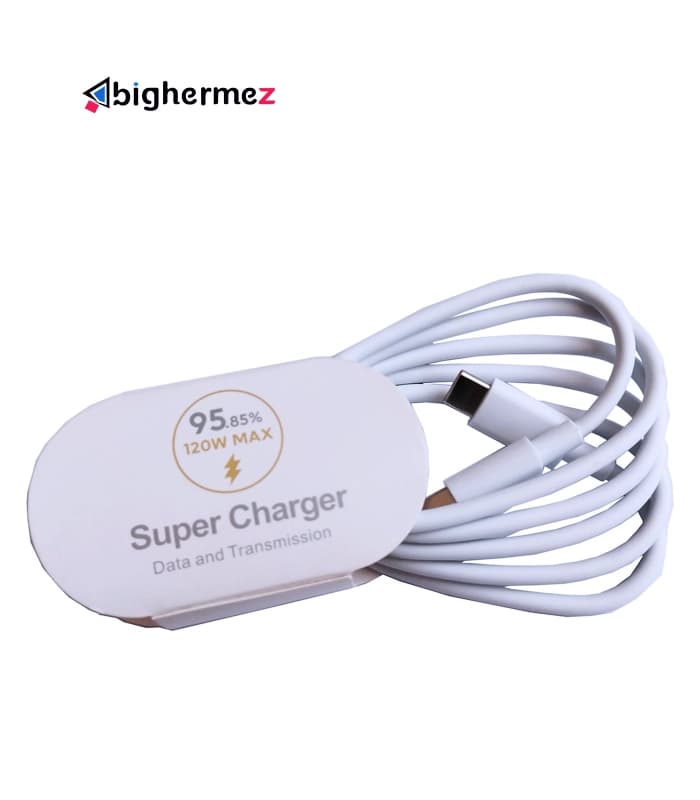 کابل شارژ TYPE-C فست شارژ شیائومی 120W MAX — تصویر ۳