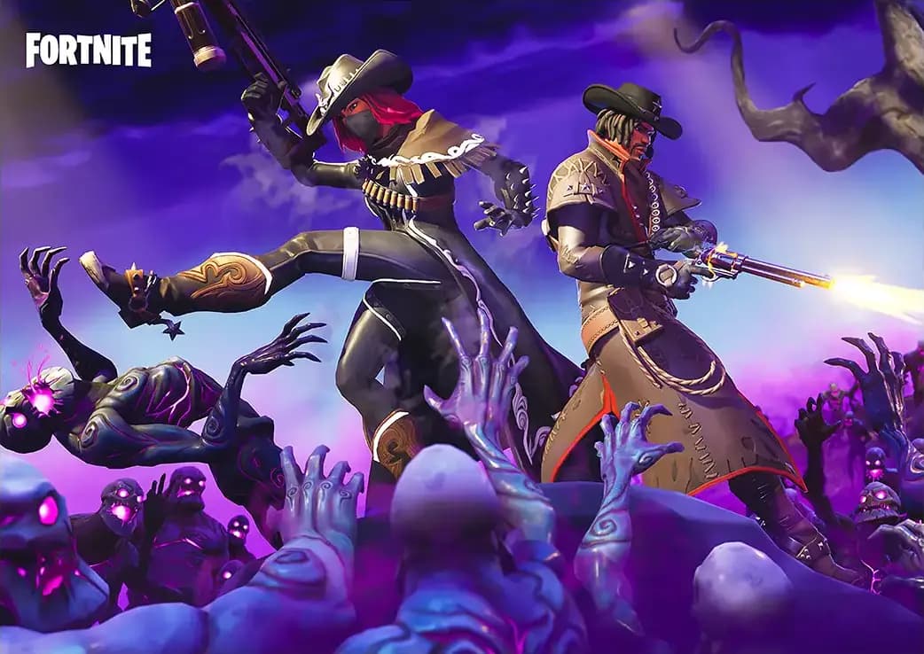 متال پوستر بازی Fortnite کد N207