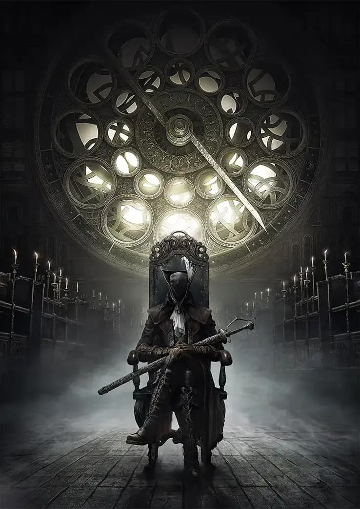 متال پوستر بازی Bloodborne کد N601 — تصویر ۲