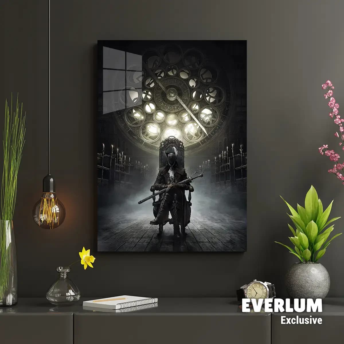 متال پوستر بازی Bloodborne کد N601 — تصویر ۳