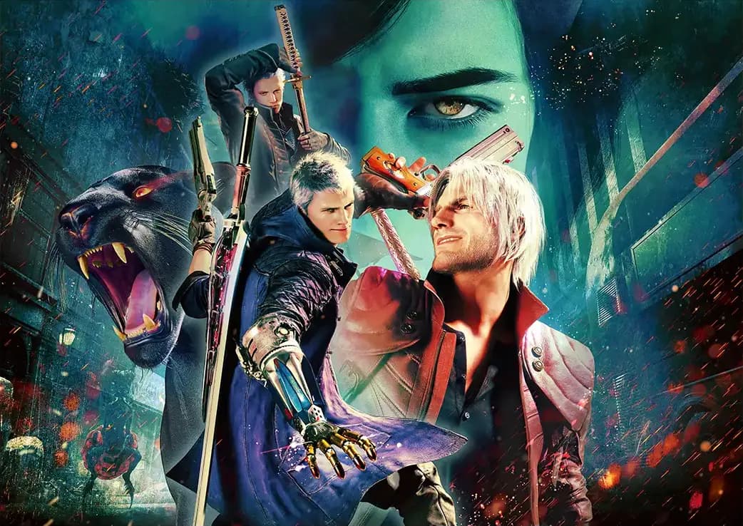متال پوستر بازی Devil May Cry کد N201