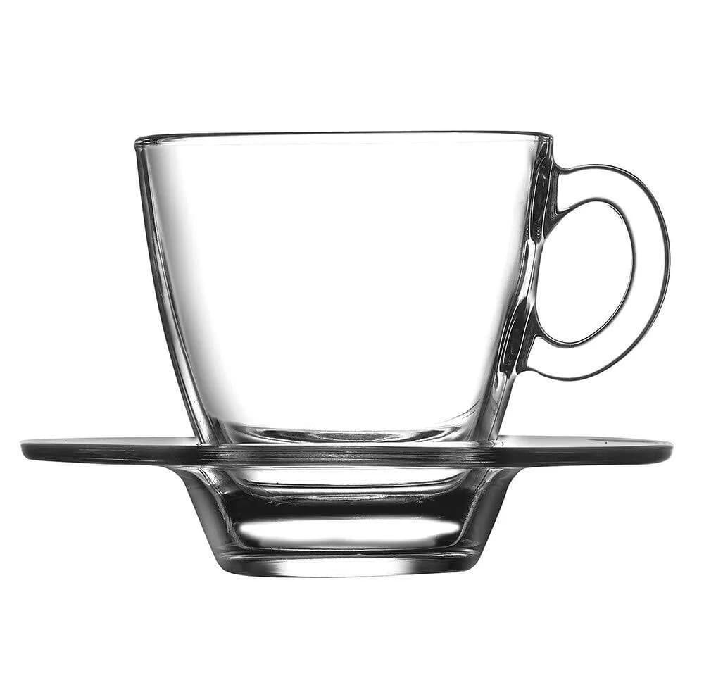 ست فنجان و نعلبکی 6 نفره پاشا باغچه مدل آکوا کد 95040 — تصویر ۲