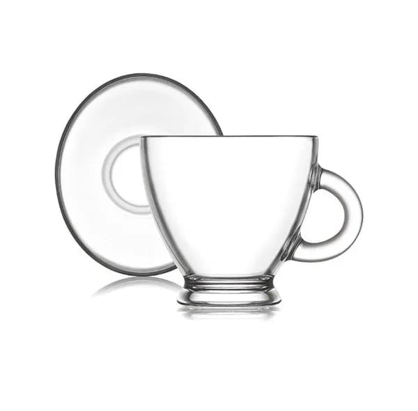 ست فنجان و نعلبکی 6 نفره پاشا باغچه مدل آکوا کد 95040 — تصویر ۷