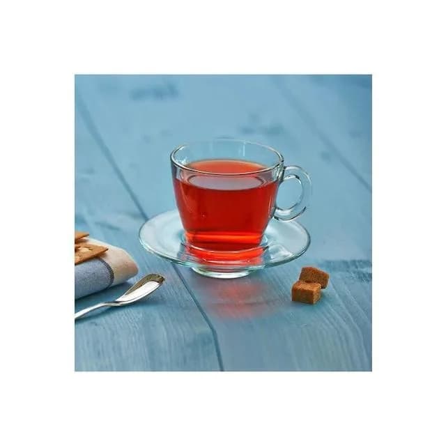 ست فنجان و نعلبکی 6 نفره پاشا باغچه مدل آکوا کد 95040 — تصویر ۵